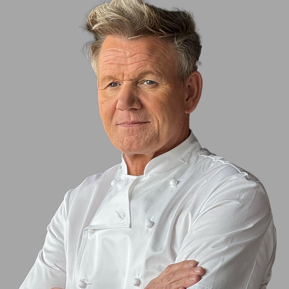 Portrait of Sous Chef Gordon Ramsay
