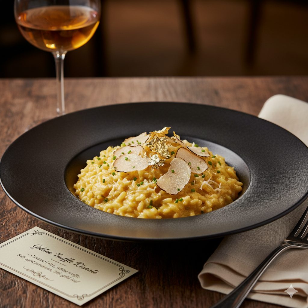 Golden Truffle Risotto