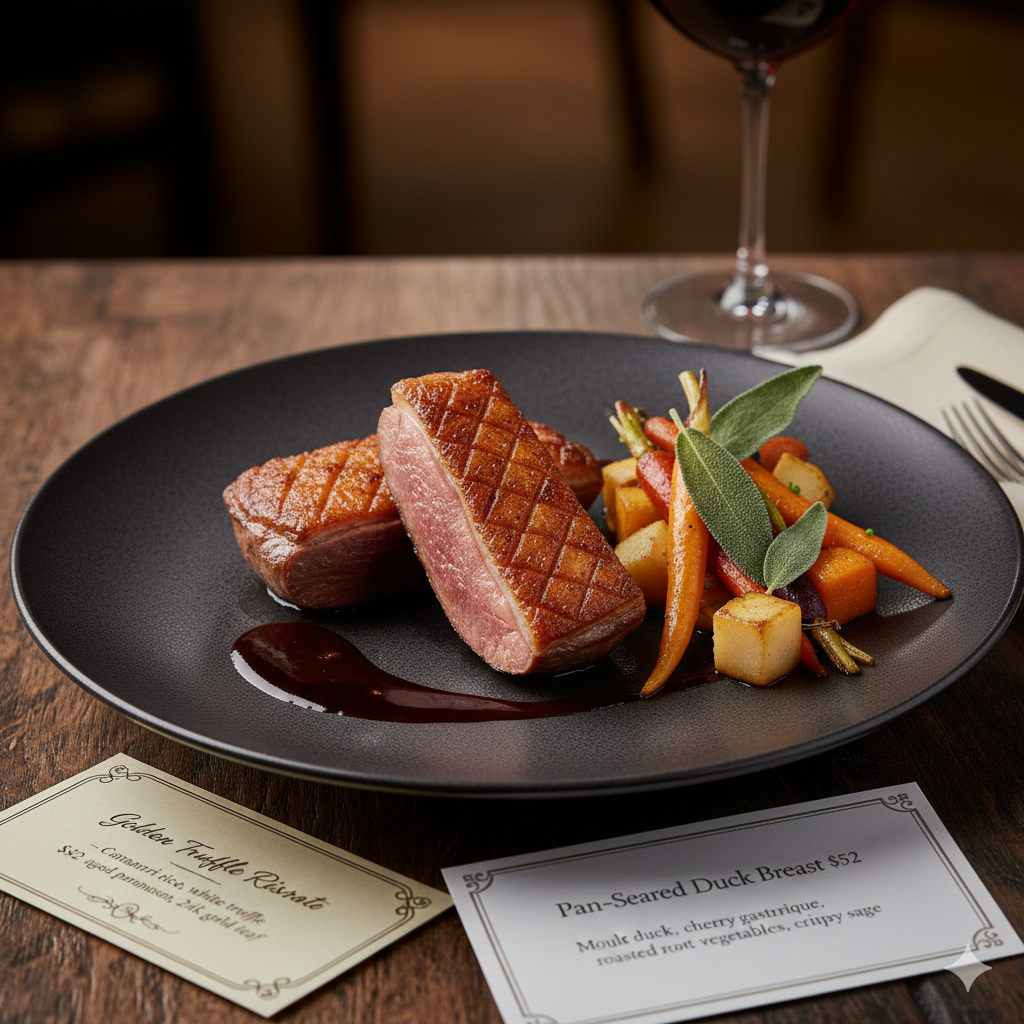 Pan-Seared Duck Breast