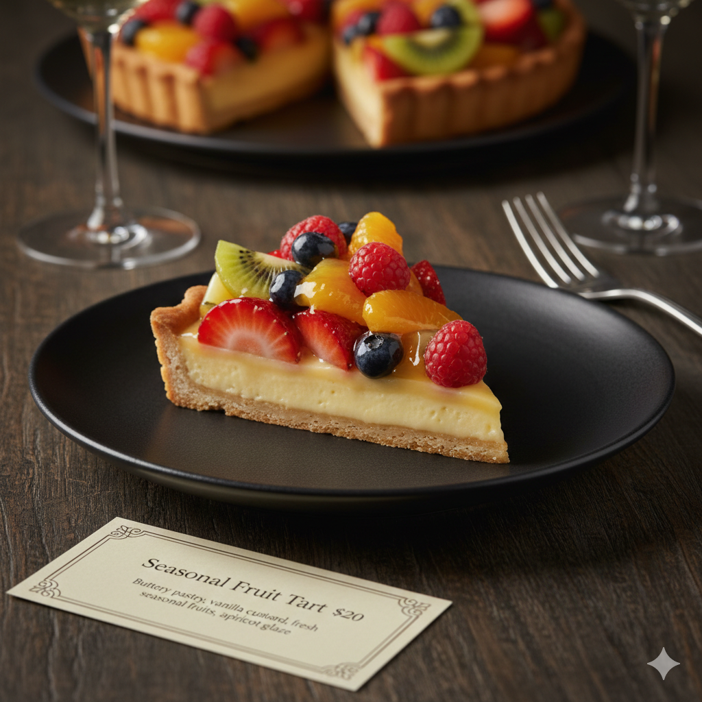 Seasonal Fruit Tart