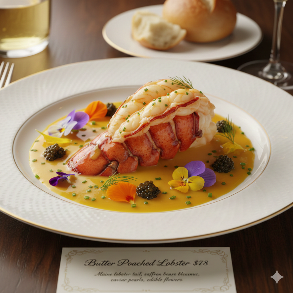 Butter-Poached Lobster