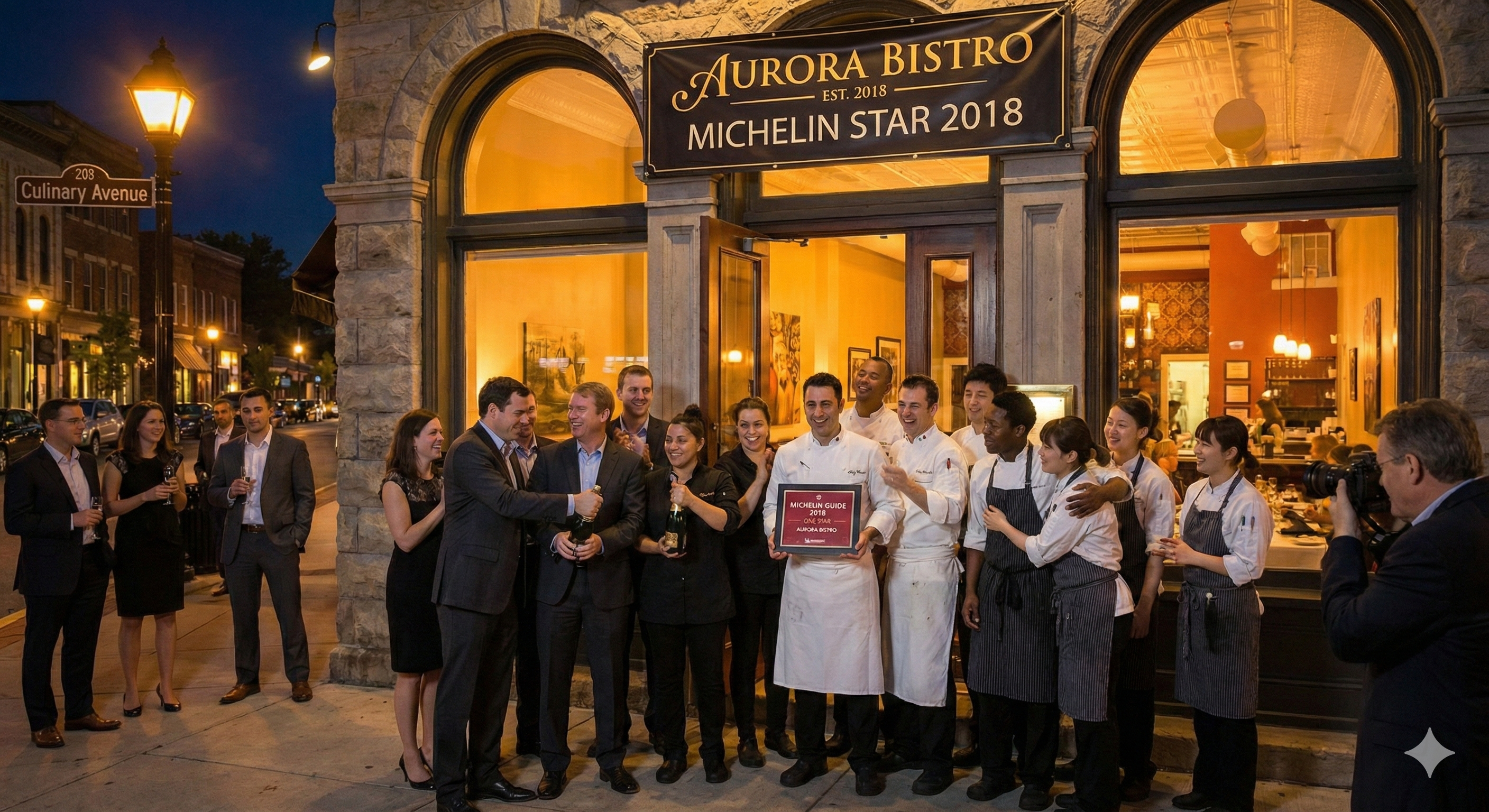 Aurora receives first Michelin star in 2018